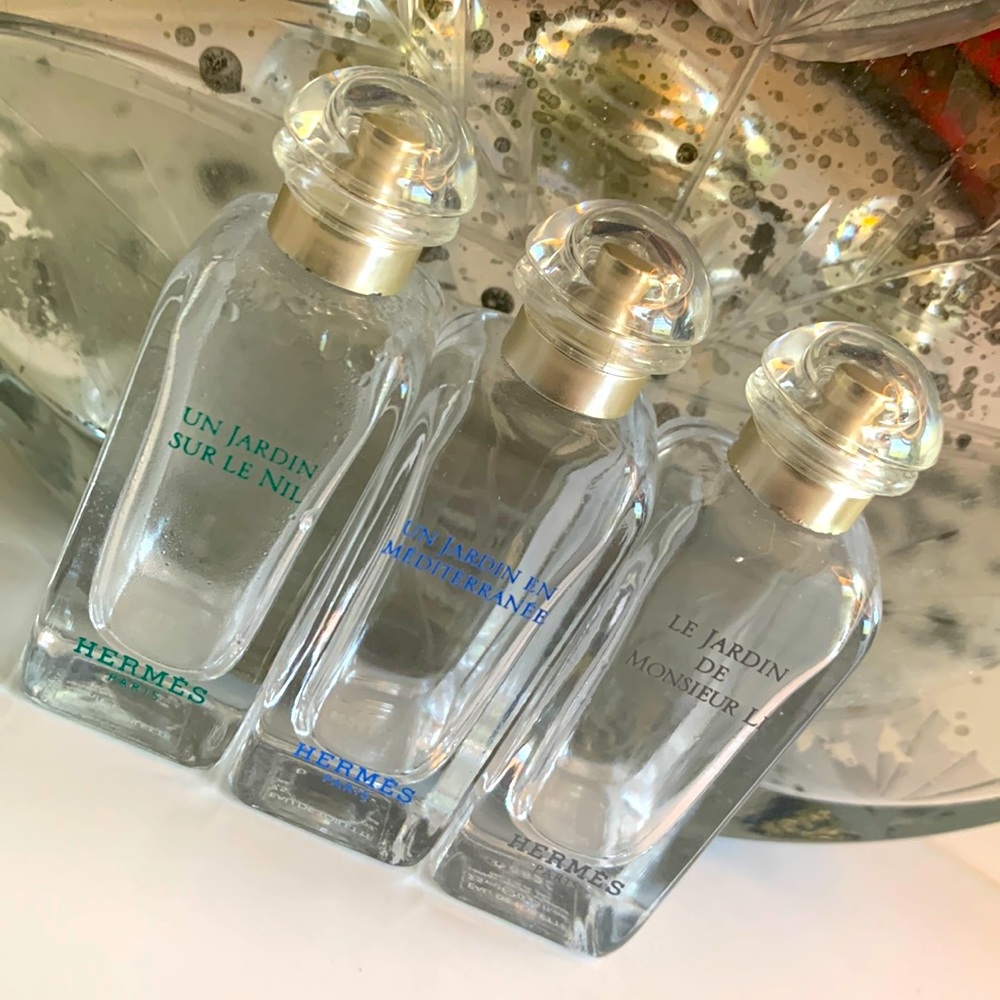 Hermes collectors perfume bottles. Lovely on display or to refill. ❤️